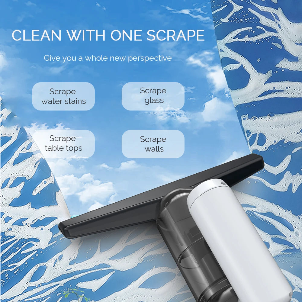 Multi-Function Window Cleaners Strong Suction Electric Vacuum Clean Machine for Bathroom Mirror Glass Car Vacuum Cleaner